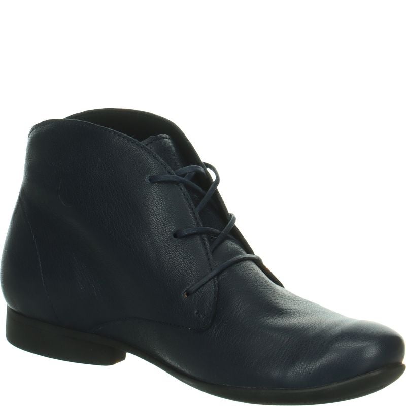 Think! GUAD2 Damen Ankle Boots - Material: Leder in Blau