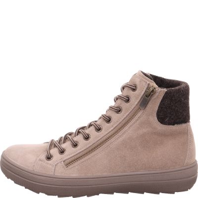 Legero MIRA Damen Sneaker high - Material: Leder in Beige