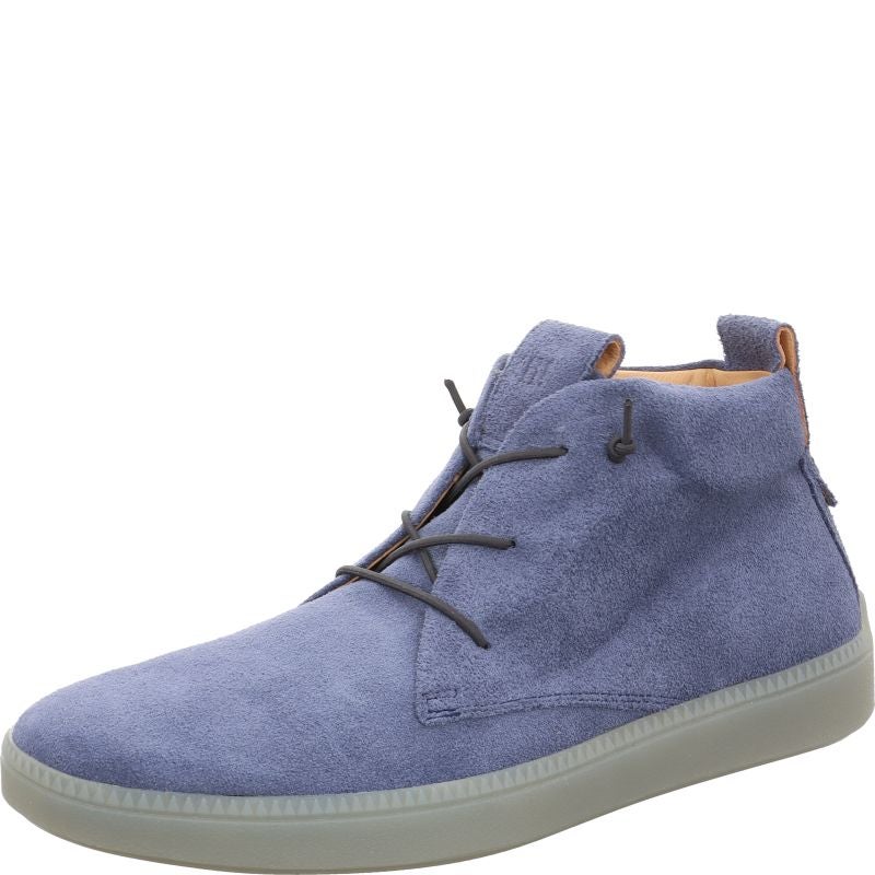 Think TURNA MEN Men Sneakers high - Material: Leather in Blue