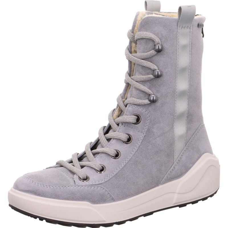 Legero COSY Woman Lace-up boot - Material: Leather in Grey