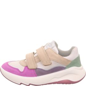 Superfit MELODY Girls Sneakers low - Material: Leather/Textil in Multi Colour
