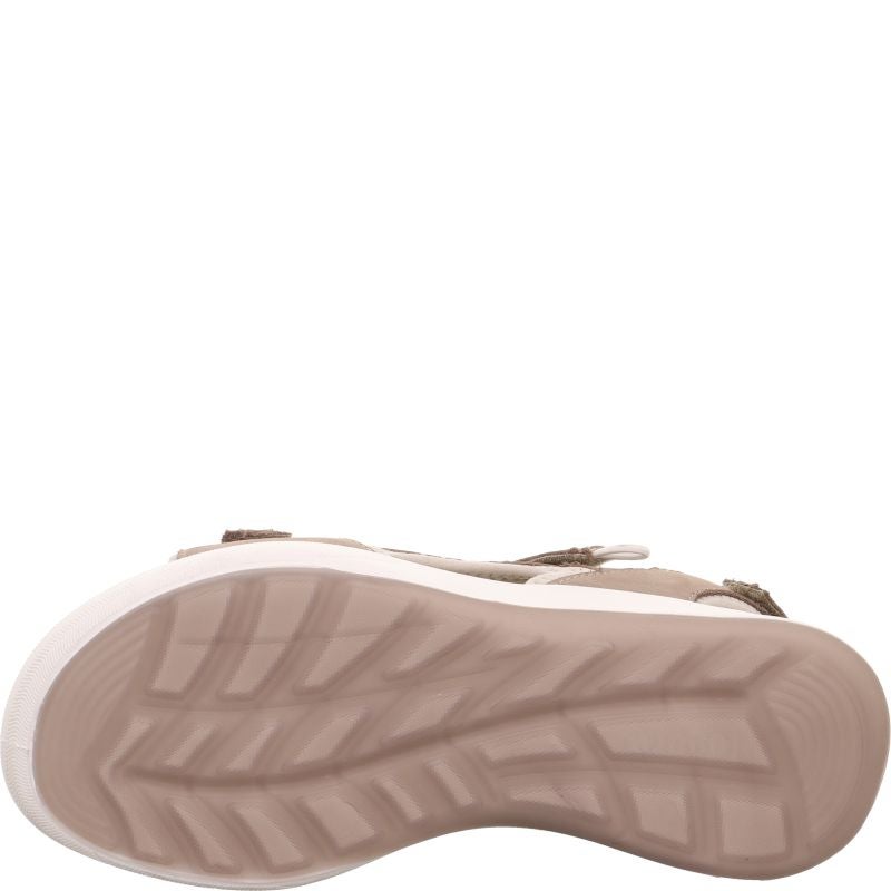 Legero SIRIS 2.0 Damen Sandale - Material: Leder/Textil in Beige