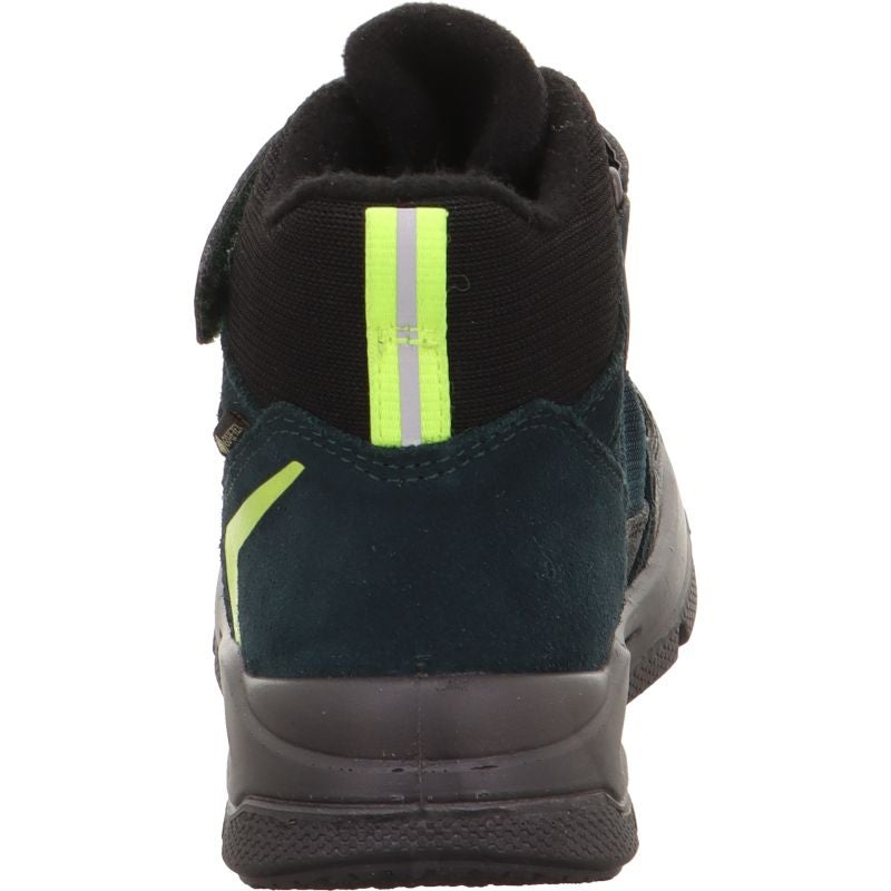 Superfit MARS Unisex | Boys Boot - Material: Leder/Sonstiges Material/Texti in Green