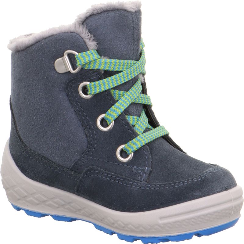 Superfit GROOVY 2.0 Jungen Boots - Material: Leder/Textil in Blau
