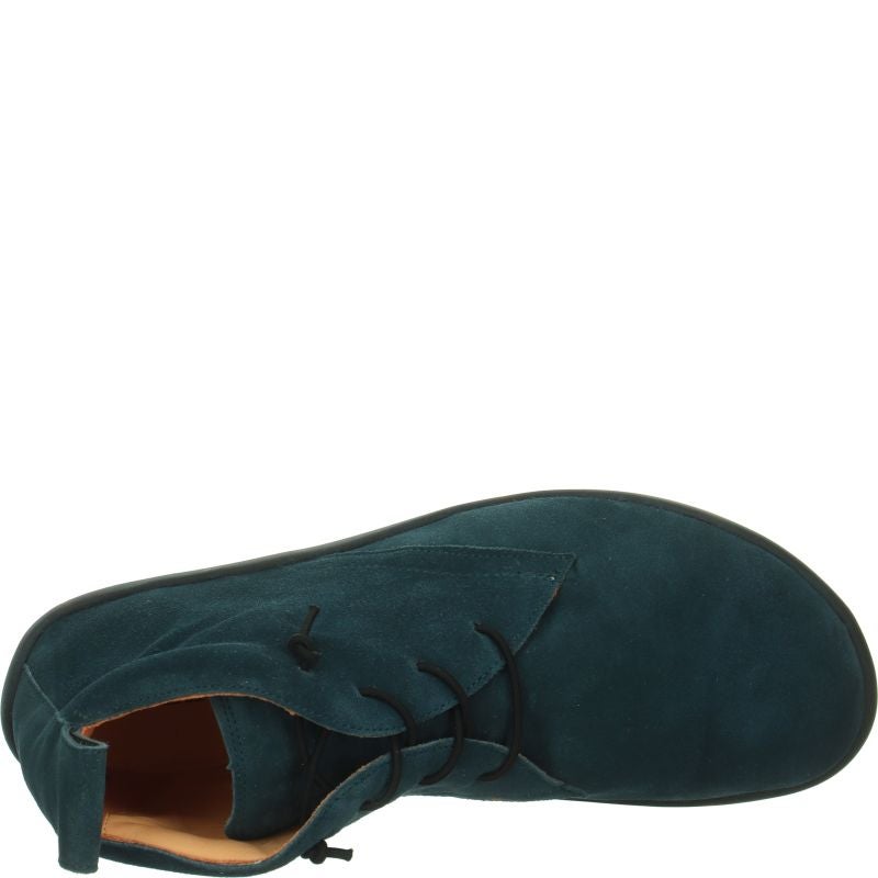 Think HAPPAT Sneakers high - Material: Leather in Green