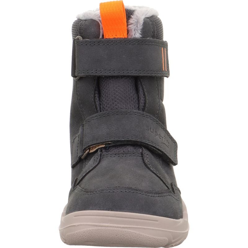 Superfit WALDERI Unisex | Jungen Boots - Material: Leder/Textil in Grau