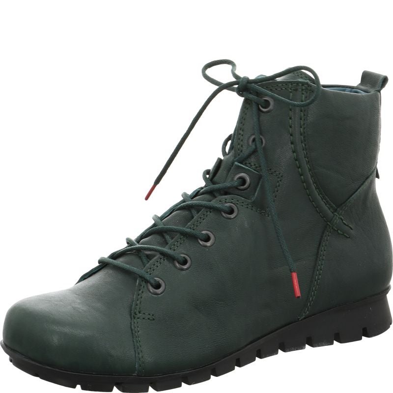 Think! MENSCHA Damen Stiefelette - Material: Leder in Grün