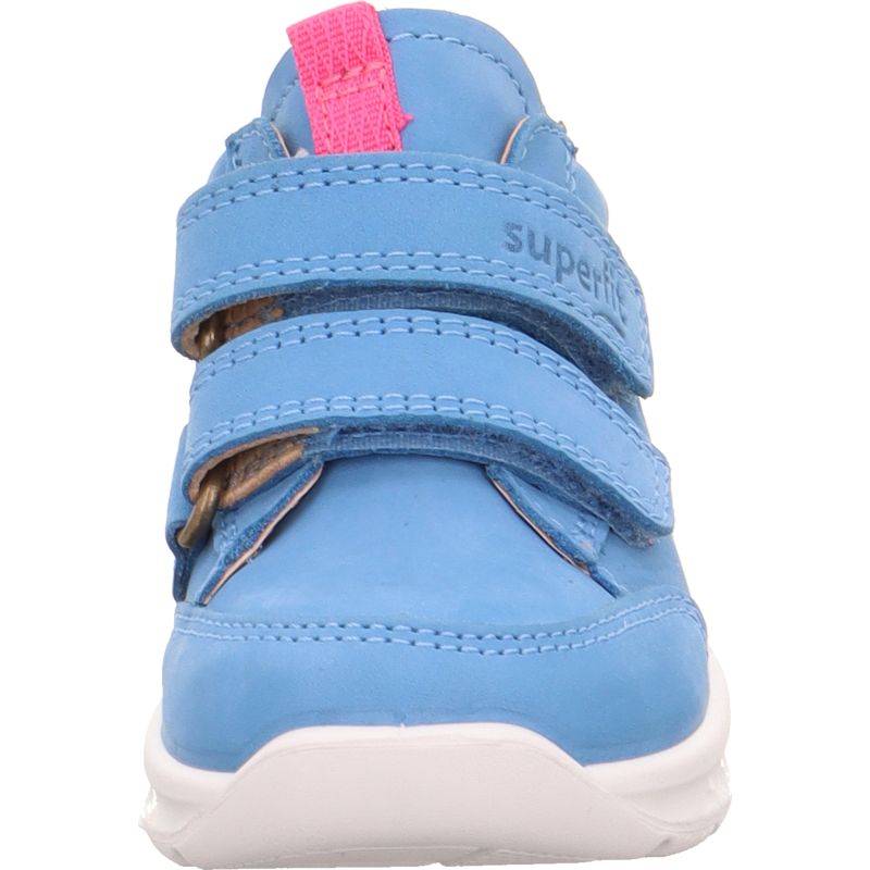 Superfit BREEZE Mädchen Sneaker low - Material: Leder in Blau