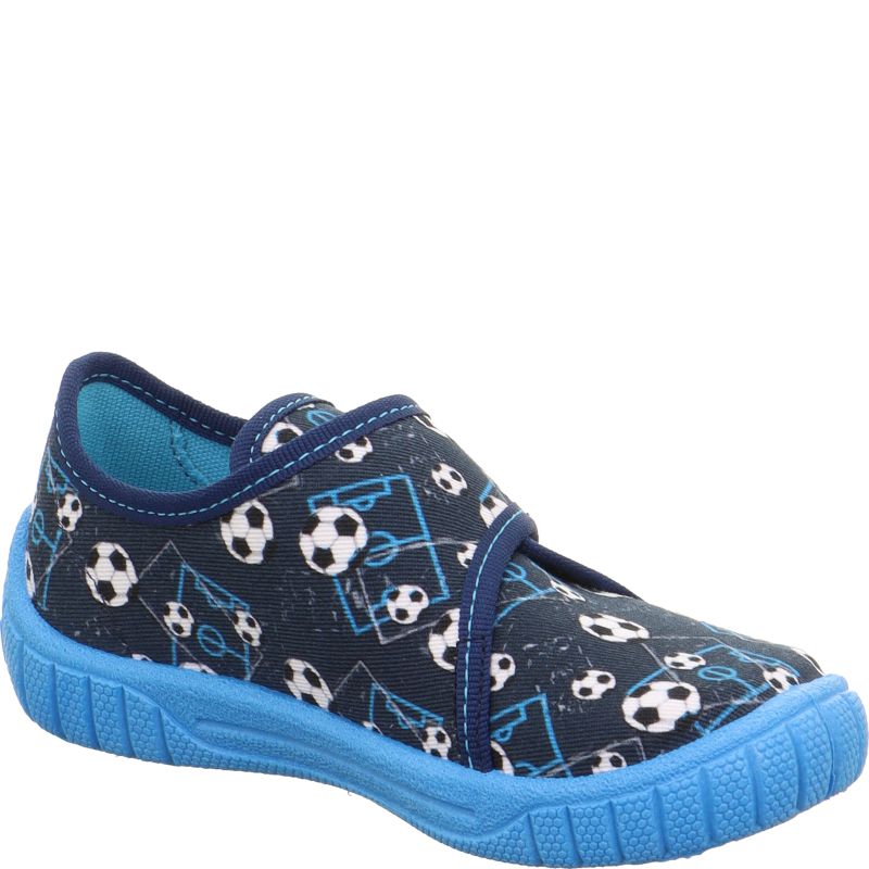 Superfit BILL Jungen Hausschuh - Material: Textil in Blau