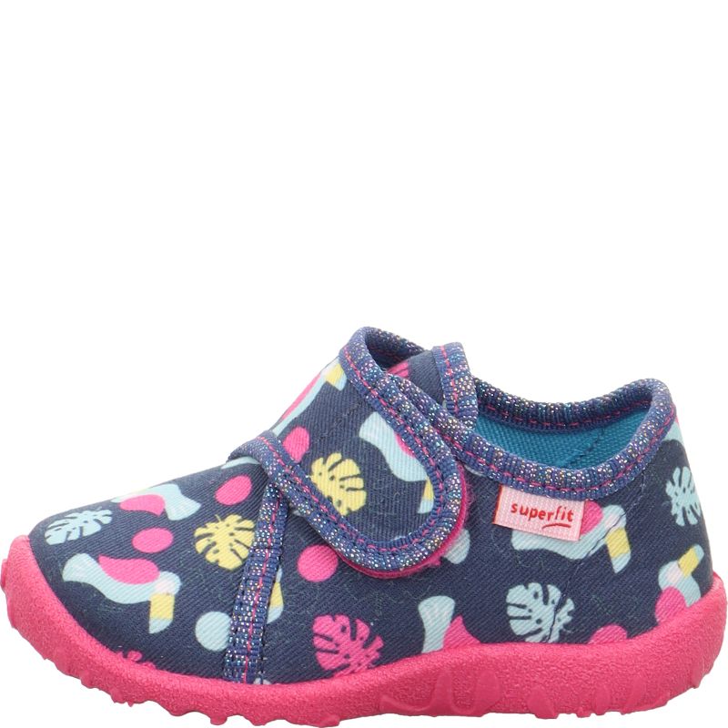 Superfit SPOTTY Girls Slipper - Material: Textile in Blue