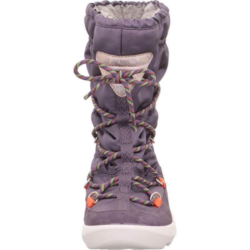 Superfit TWILIGHT Girls Boot - Material: Leather/Textil in Purple