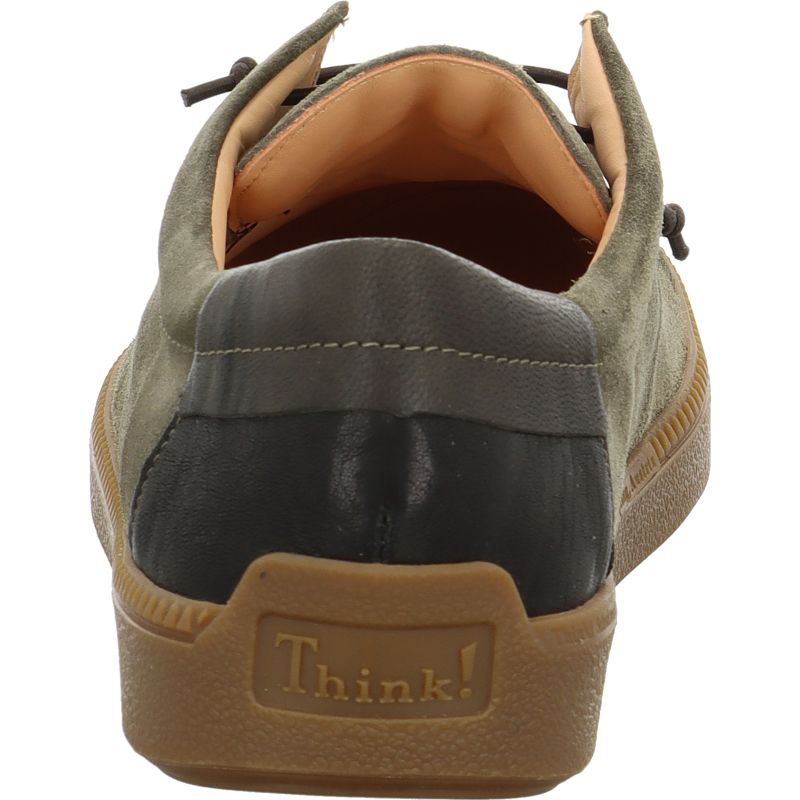 Think TURNA MEN Men Sneakers low - Material: Leather in Olive