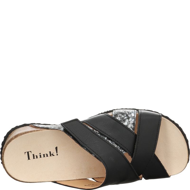 Think MIZZI DAMEN Woman  - Material: Leather in Black