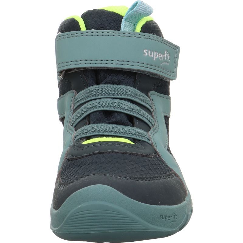 Superfit TRACE Unisex | Jungen Sneaker high - Material: Textil/Sonstiges Material in Grün