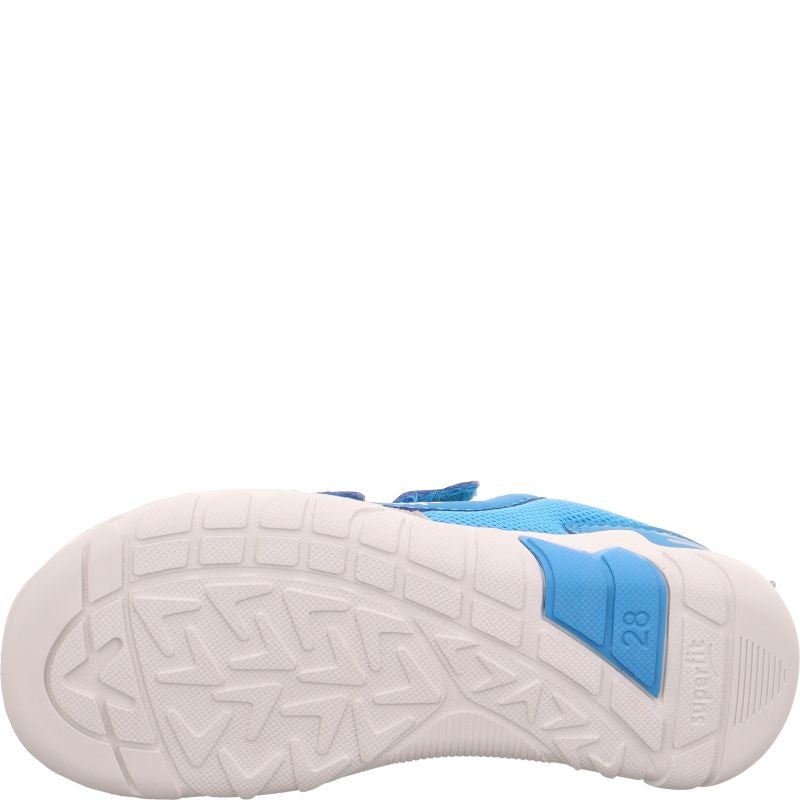 Superfit TRACE Sneaker low - Material: Textil/Sonstiges Material in Blau