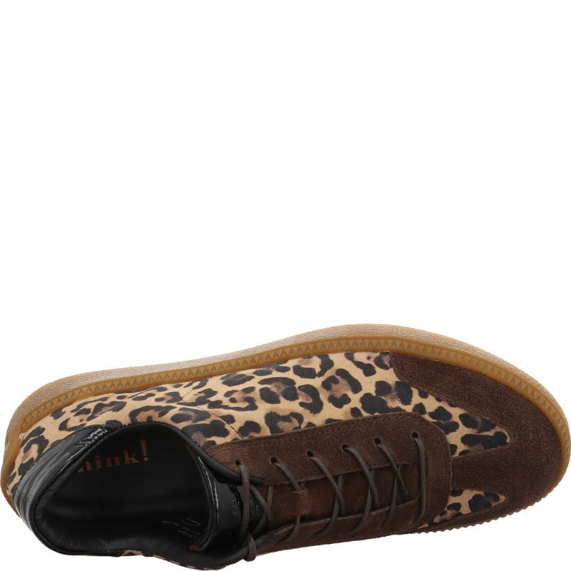 Think TURNA WOMEN Sneakers low - Material: Leather in Brown