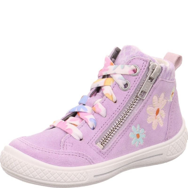 Superfit TENSY Sneakers high - Material: LederTextil in Purple