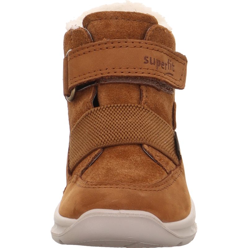 Superfit BREEZE Jungen Sneaker high - Material: Leder in Braun