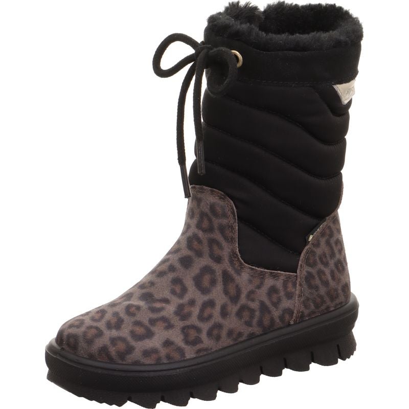Superfit FLAVIA Stiefel - Material: Leder/Textil in Schwarz