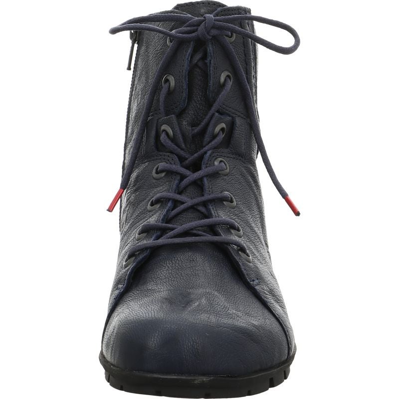 Think! MENSCHA Damen Stiefelette - Material: Leder in Blau