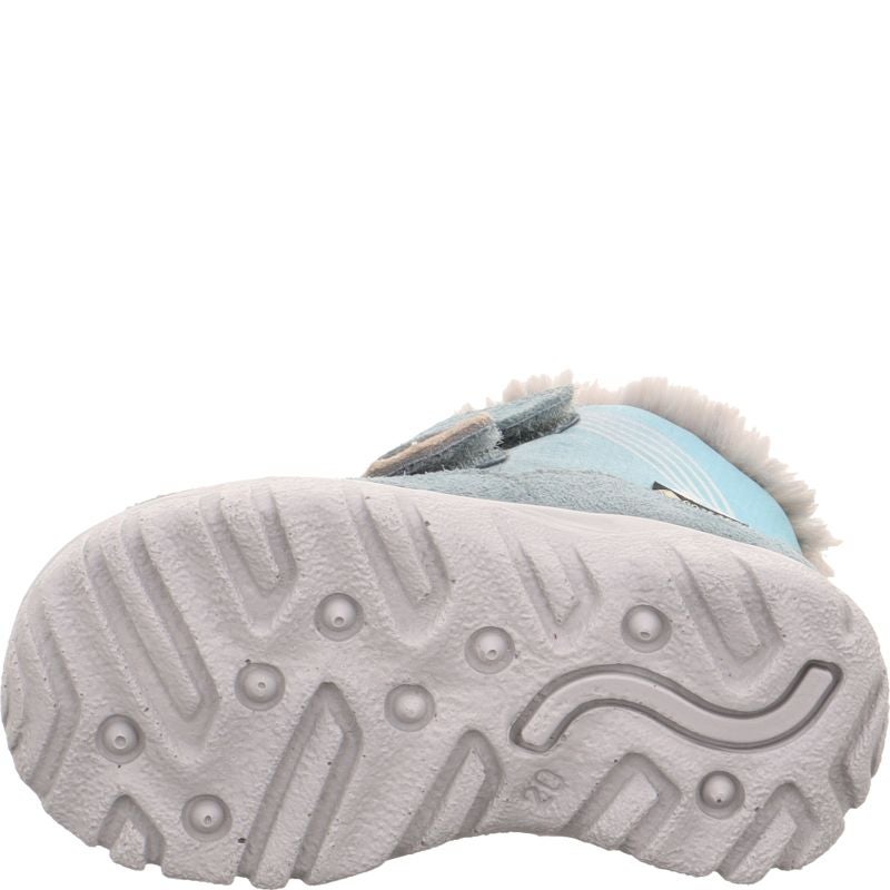 Superfit HUSKY+ Girls Boot - Material: Leather/Textil in Green