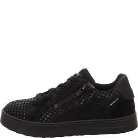 Superfit STELLA Girls Sneakers low - Material: Leather/Textil in Black