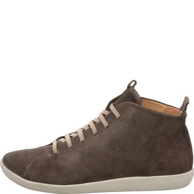 Think! NATURE Damen Sneaker high - Material: Leder in Grau