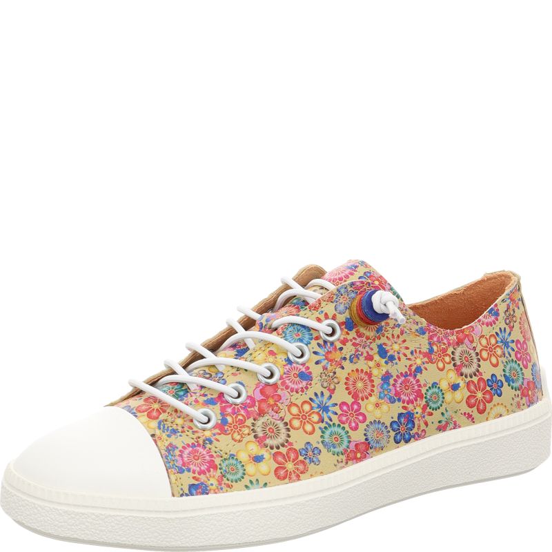 Think! TURNA DAMEN Damen Sneaker low - Material: Leder in Mehrfarbig