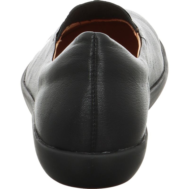 Think NATURE Woman Ballerina - Material: Leather in Black