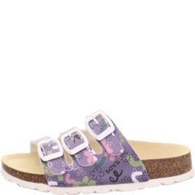 Superfit FUSSBETTPANTOFFEL Girls Slipper - Material: Sonstiges Material in Purple