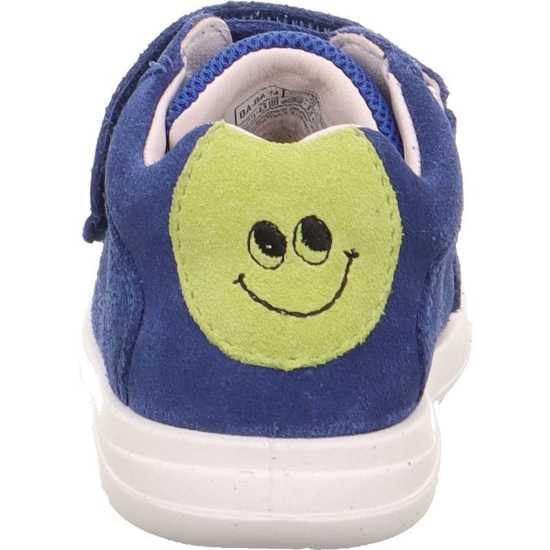 Superfit LILLO Jungen Sneaker low - Material: Leder/Textil in Blau