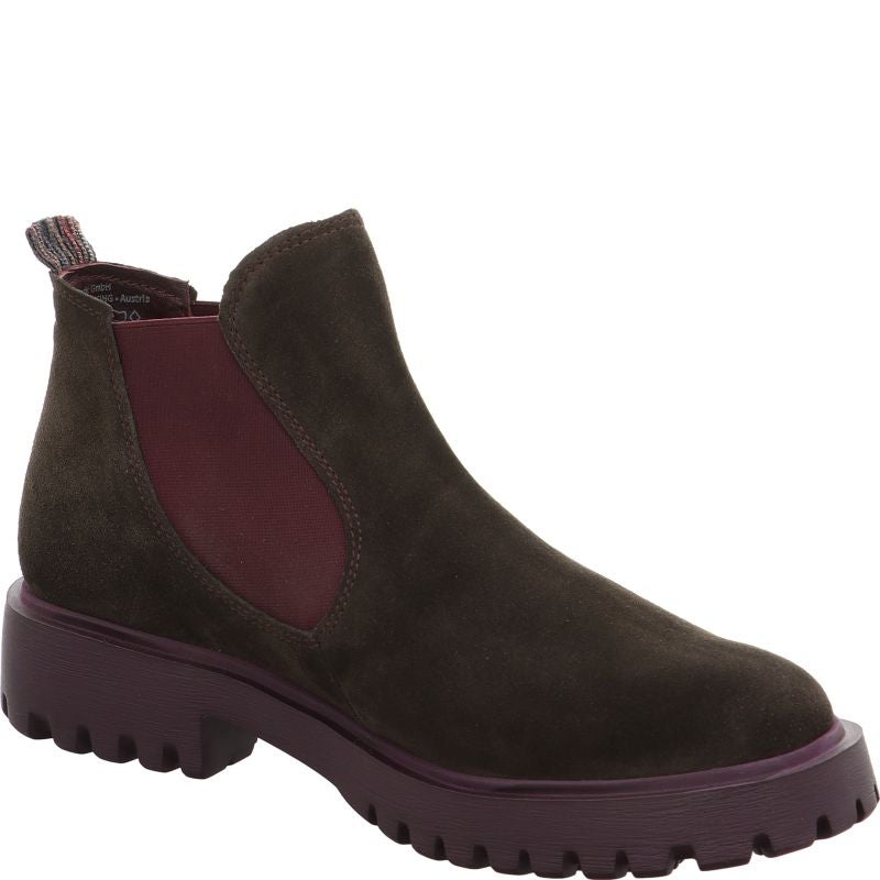 Think TRENTO Woman Chelsea boot - Material: Leather in Brown