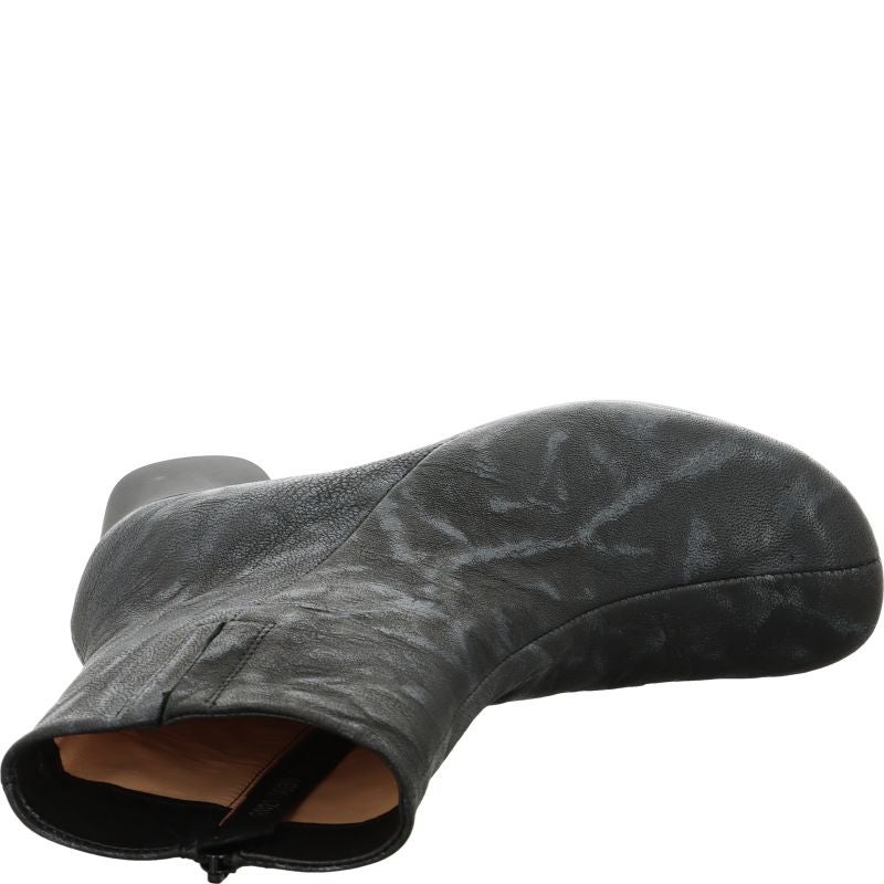 Think NANI Woman Ankle boot - Material: Leather in Black