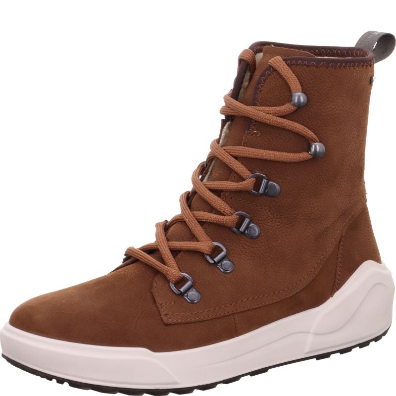 Legero COSY Damen Schnürboots - Material: Leder in Braun