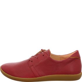 Think! NATURE Damen Sneaker low - Material: Leder in Rot