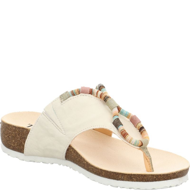 Think JULIA DAMEN Woman Mules - Material: Leather in White
