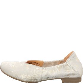 Think GAUDI Woman Ballerina - Material: Leather in Beige