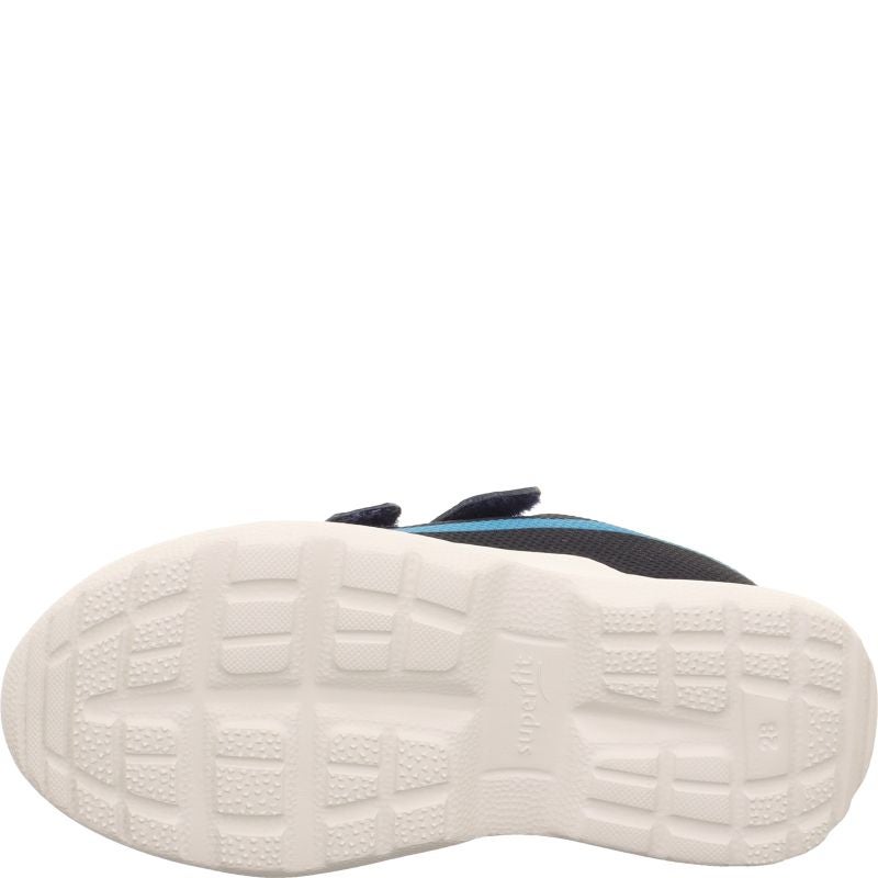 Superfit RUSH Jungen Sneaker low - Material: Textil/Sonstiges Material in Blau