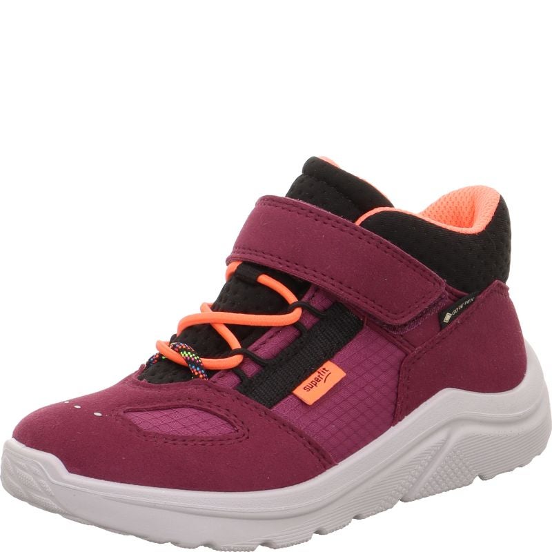 Superfit KICKS Unisex | Girls Sneakers high - Material: Textile in Red