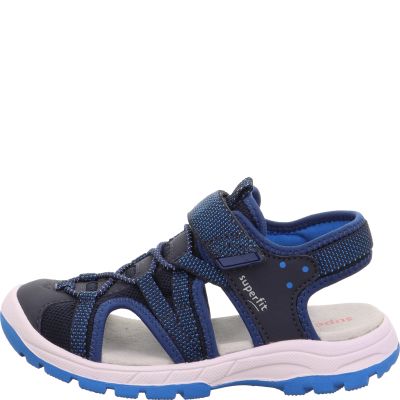 Superfit TORNADO LIGHT Unisex, Jungen Sandale - Material: Textil/Sonstiges Material in Blau