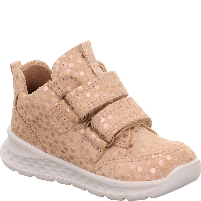 Superfit BREEZE Sneakers high - Material: Leather in Beige