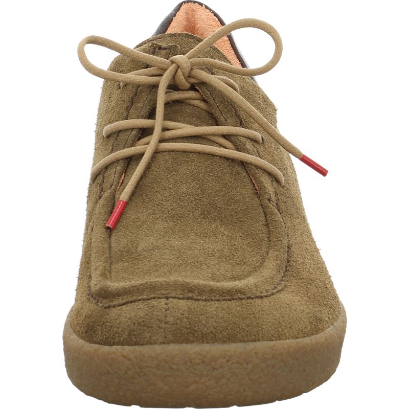 Think GEOAG Men Lace up shoe - Material: Leather in Brown