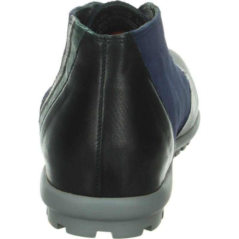 Think KONG HERREN Men Ankle boot - Material: Leather in Blue