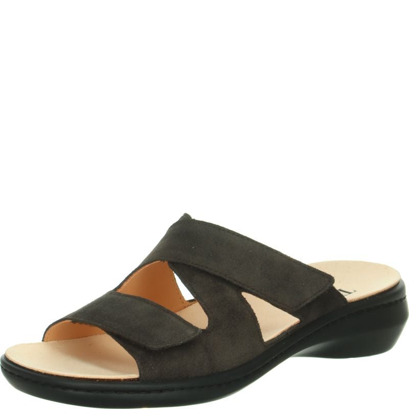 Think! CAMILLA Damen Pantolette - Material: Leder in Braun