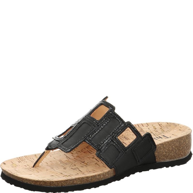 Think JULIA DAMEN Mules - Material: Leather in Black