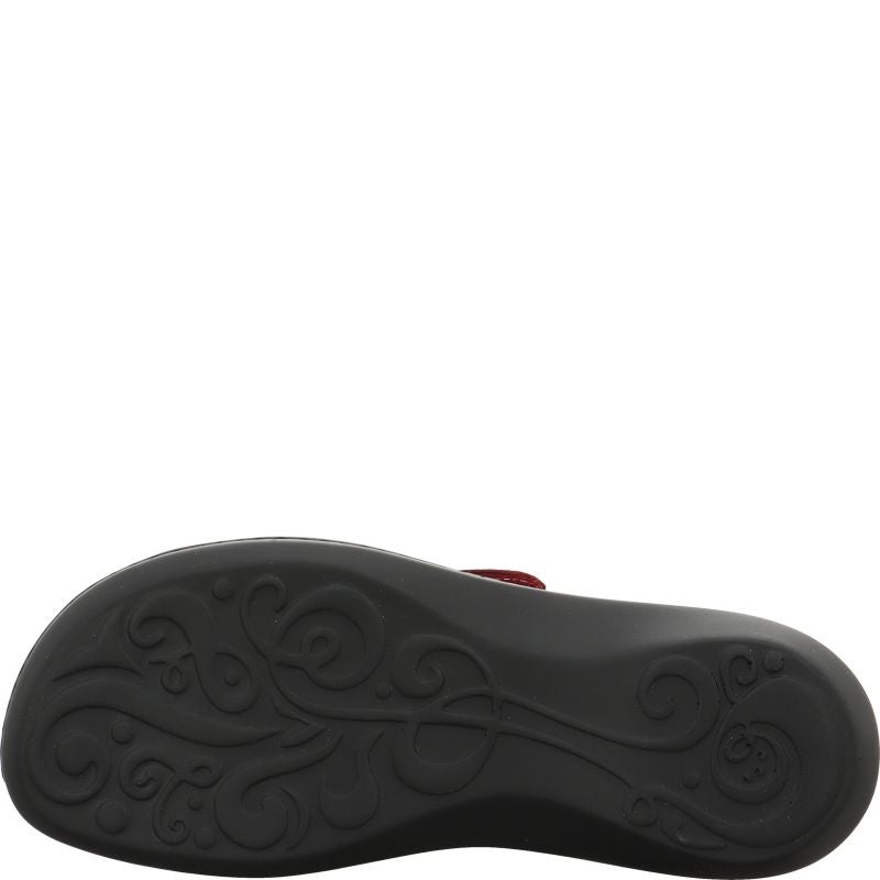 Think CAMILLA DAMEN Woman Mules - Material: Leather in Red