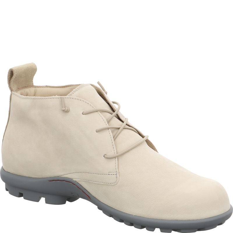 Think KONG HERREN Ankle boot - Material: Leather in Beige