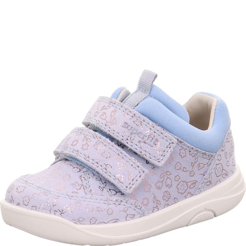 Superfit LILLO Girls Sneakers low - Material: Leather/Textil in Blue