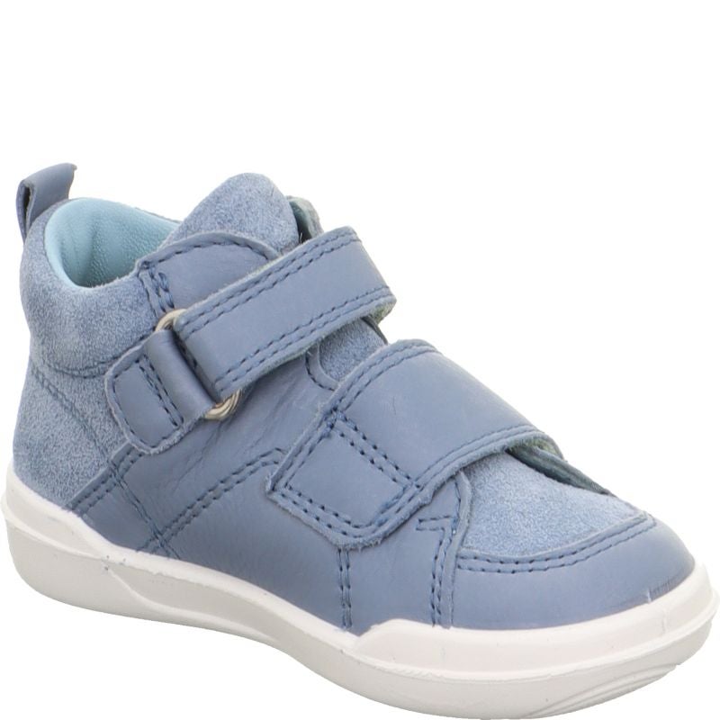 Superfit SUPERFREE Unisex, Jungen Sneaker high - Material: Leder in Blau