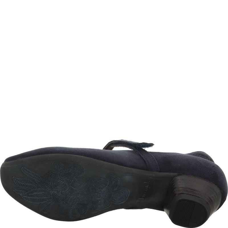 Think AIDA DAMEN Woman  - Material: Leather in Blue